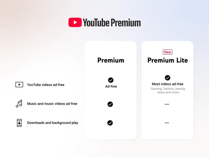 Youtube Lite Plan